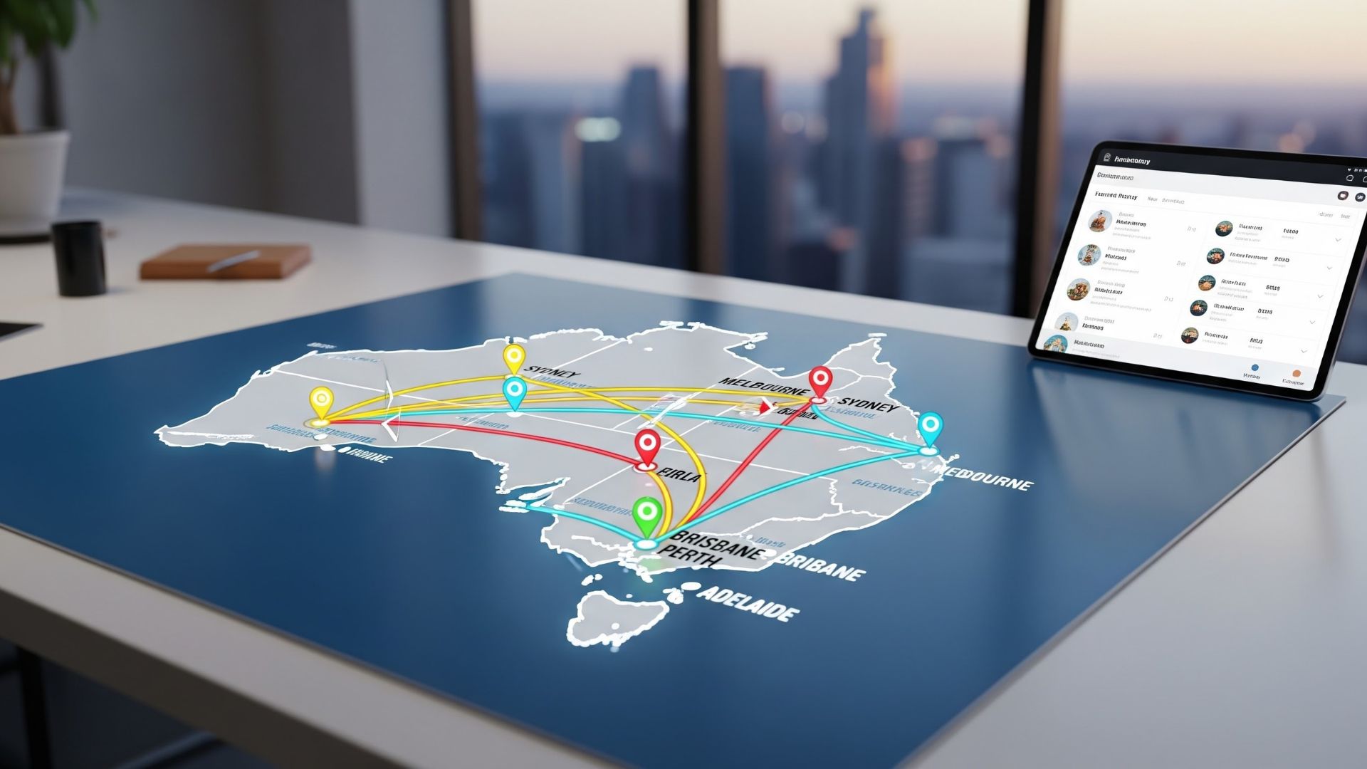 Multi Stop Route Planning Across Australian Metros